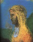 Odilon Redon The Druidess Spain oil painting artist